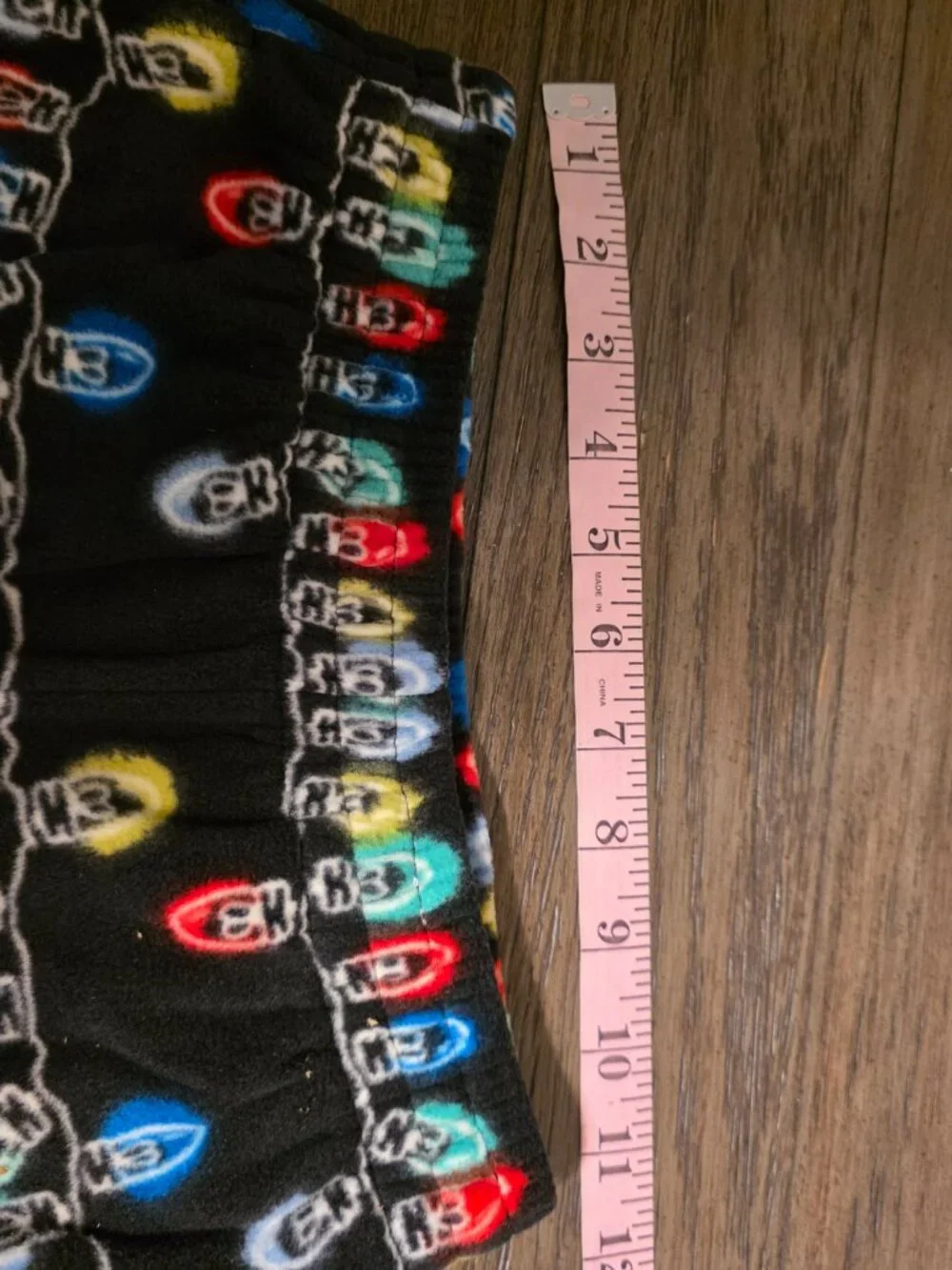 Nordstrom Boys Christmas Light Pajama Pants NWT 7/8 Fuzzy Flannel